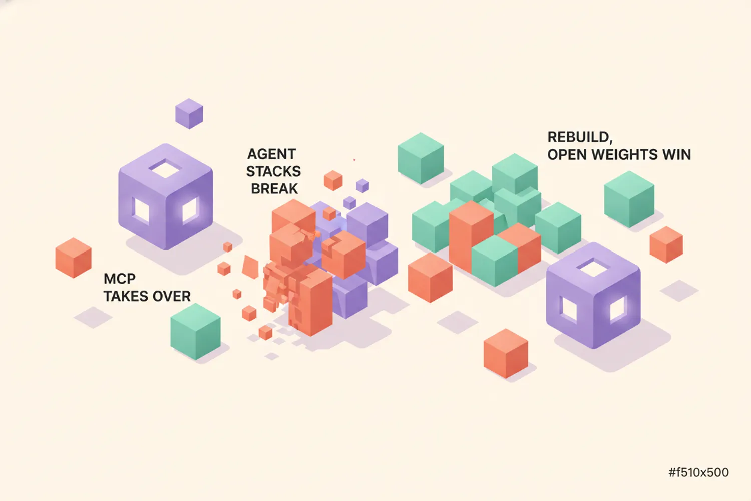 Agent Stacks Break & Rebuild, Open Weights Win, MCP Takes Over